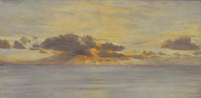 Sonnenuntergang von John Brett